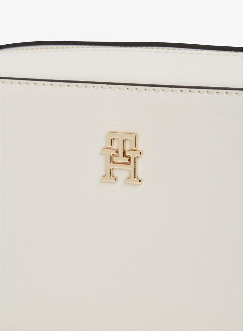 TOMMY HILFIGER Repeat Logo Strap Crossbody Camera Bag - Image 3