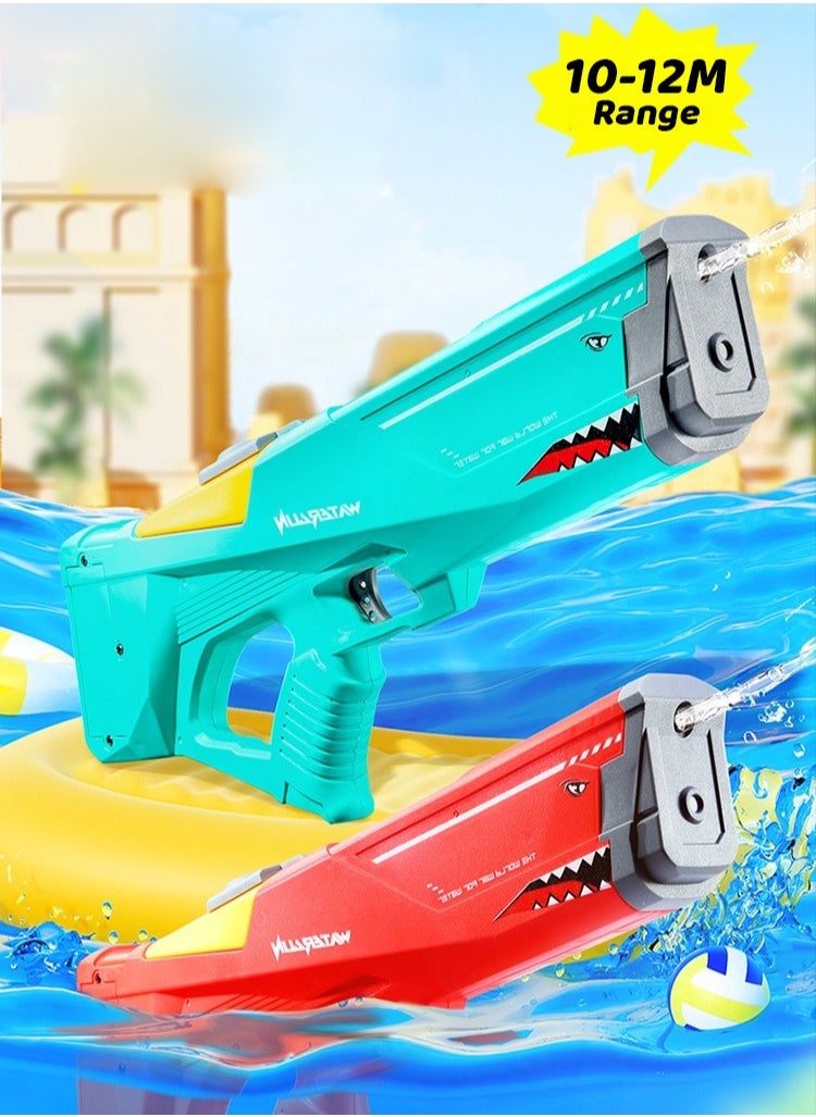 OVYA Electric Water Guns for Adults Kids,Powerful Automatic Water Gun with 50 Ft,High Pressure 550CC Battery Powered Squirt Gun,Water Gun Outdoor Beach Pool , Toys Auto Pool Gun Toy Gift to Enjoy The Summer with Friend & Family  - Image 2