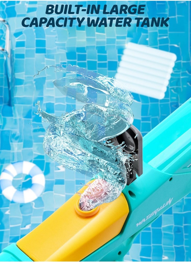 OVYA Electric Water Guns for Adults Kids,Powerful Automatic Water Gun with 50 Ft,High Pressure 550CC Battery Powered Squirt Gun,Water Gun Outdoor Beach Pool , Toys Auto Pool Gun Toy Gift to Enjoy The Summer with Friend & Family  - Image 3