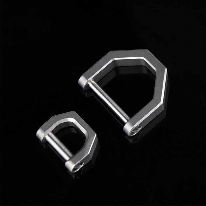 D Rings Shaped Metal Hoop Horseshoes Shape Shackles Keychain Leather Craft Buckle Accessories Shaped Metal Hoop Horseshoes Buckle - Image 4