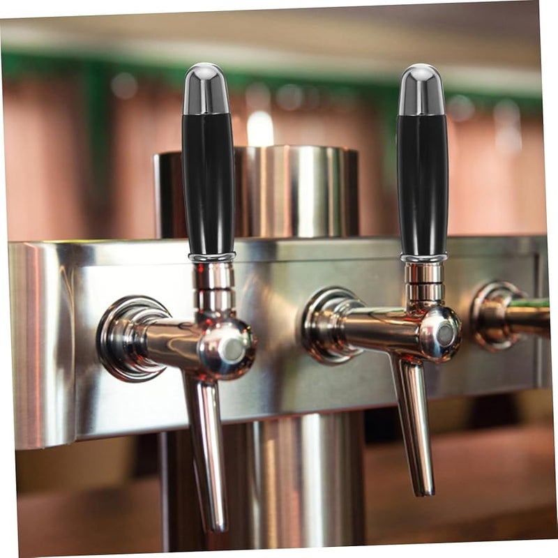 Black Beer Tap Handle Replacement Home Smooth Kegerator Accessory - Image 5