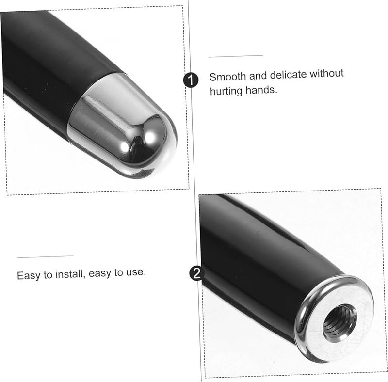 Black Beer Tap Handle Replacement Home Smooth Kegerator Accessory - Image 4