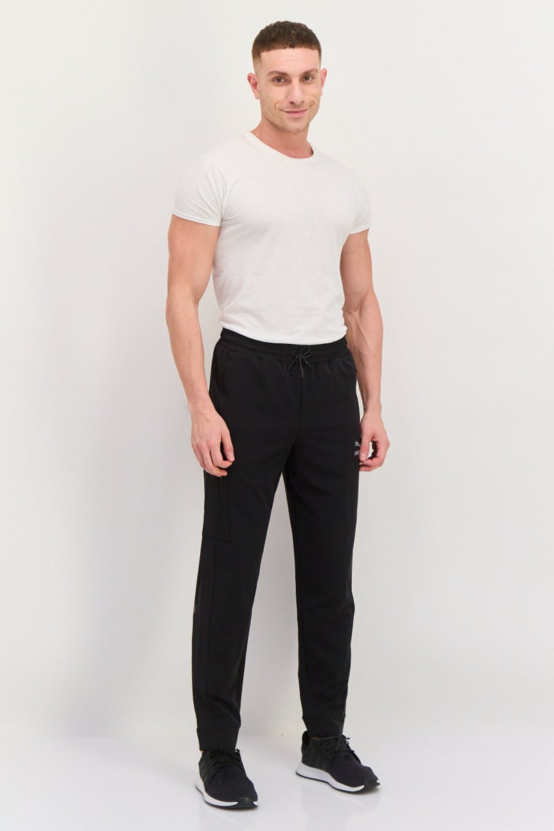 PUMA Men Sportswear Fit Outdoor Sweatpants, Black - Image 4
