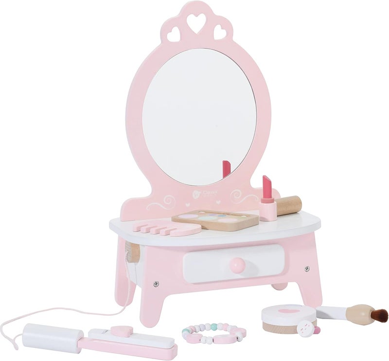 Classic World - Pink Dresser with Accessories - Image 1