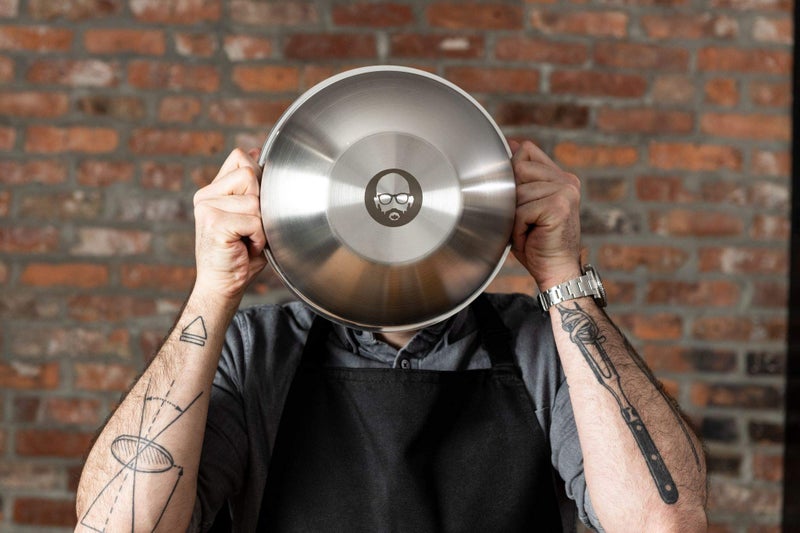 Babish 3-Piece Stainless Steel Mixing Bowl Set â€“ Nesting Metal Bowls for Baking, Cooking, and Meal Prep â€“ Durable & Dishwasher Safe - Image 5