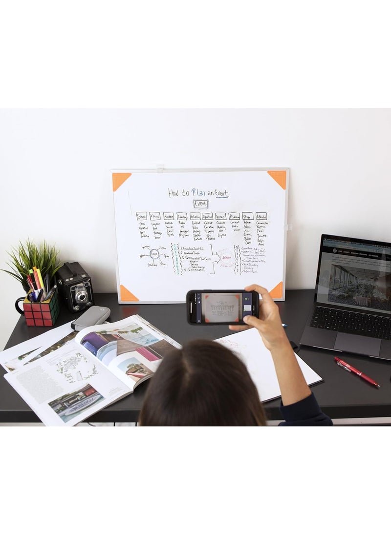 Rocketbook Rocketbook Beacons Smart Stickers for whiteboards Triangles Orange 25h 4Pack  - Image 5