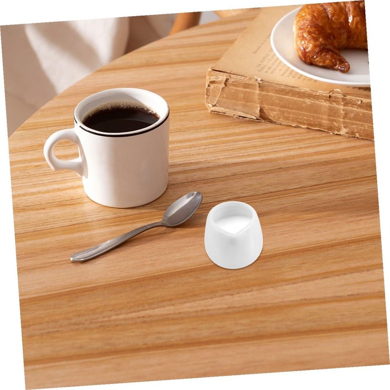 6pcs Small Ceramic Mini Creamer Pouring Jug 50ml Milk Sauce Pitcher for Coffee Shops Home Use - Image 5