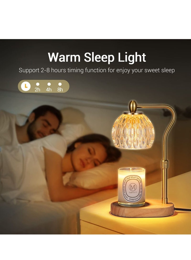 كابتن تيك Candle Warmer, Candle Warmer Lamp with Timer & Dimmer Candle Warmer Height Adjustable Scented Candles, Candle Warmer with Bulbs for Home Decor - Image 5