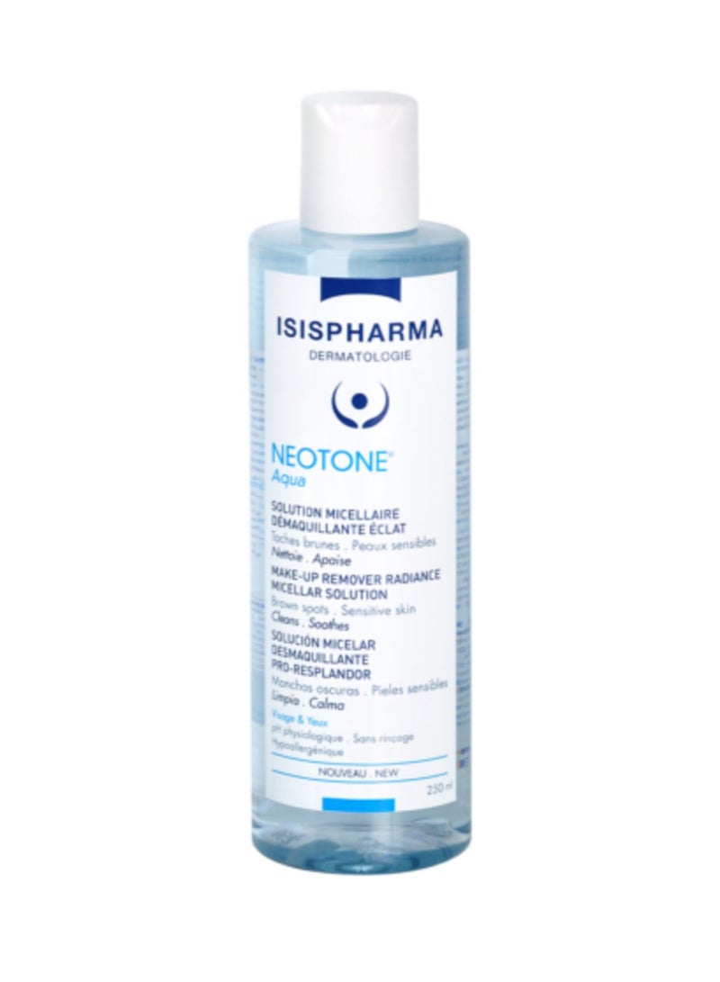 ISIS PHARMA آيسيس فارما نيتون أكوا 250 مل — ماء ميسيلار لتفتيح البقع الداكنة