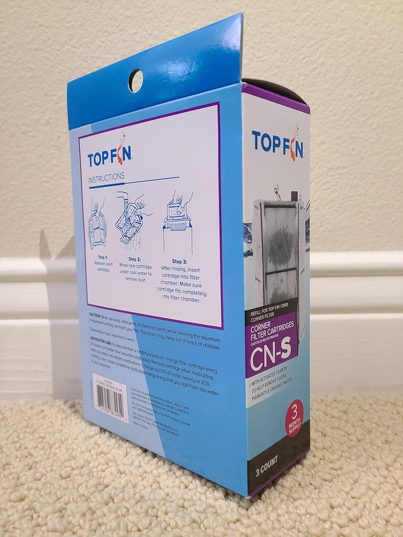 Top Fin CN-S Corner Filter Cartridges 3 Pack - Image 4