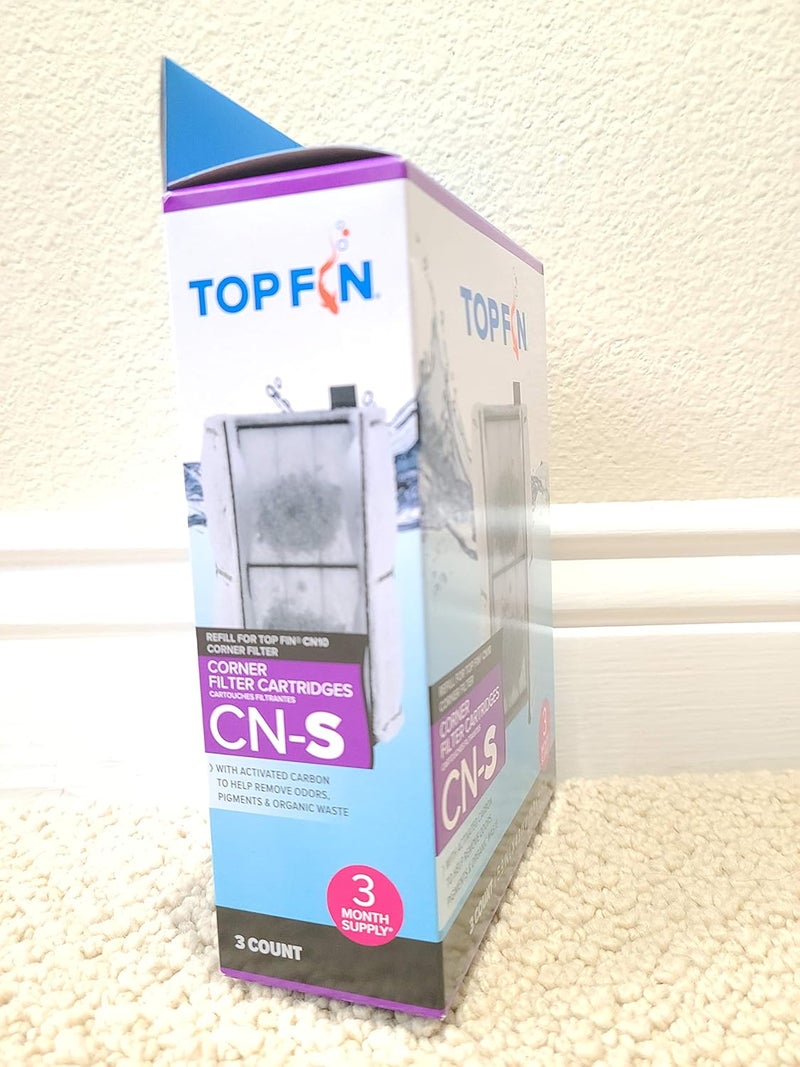 Top Fin CN-S Corner Filter Cartridges 3 Pack - Image 3