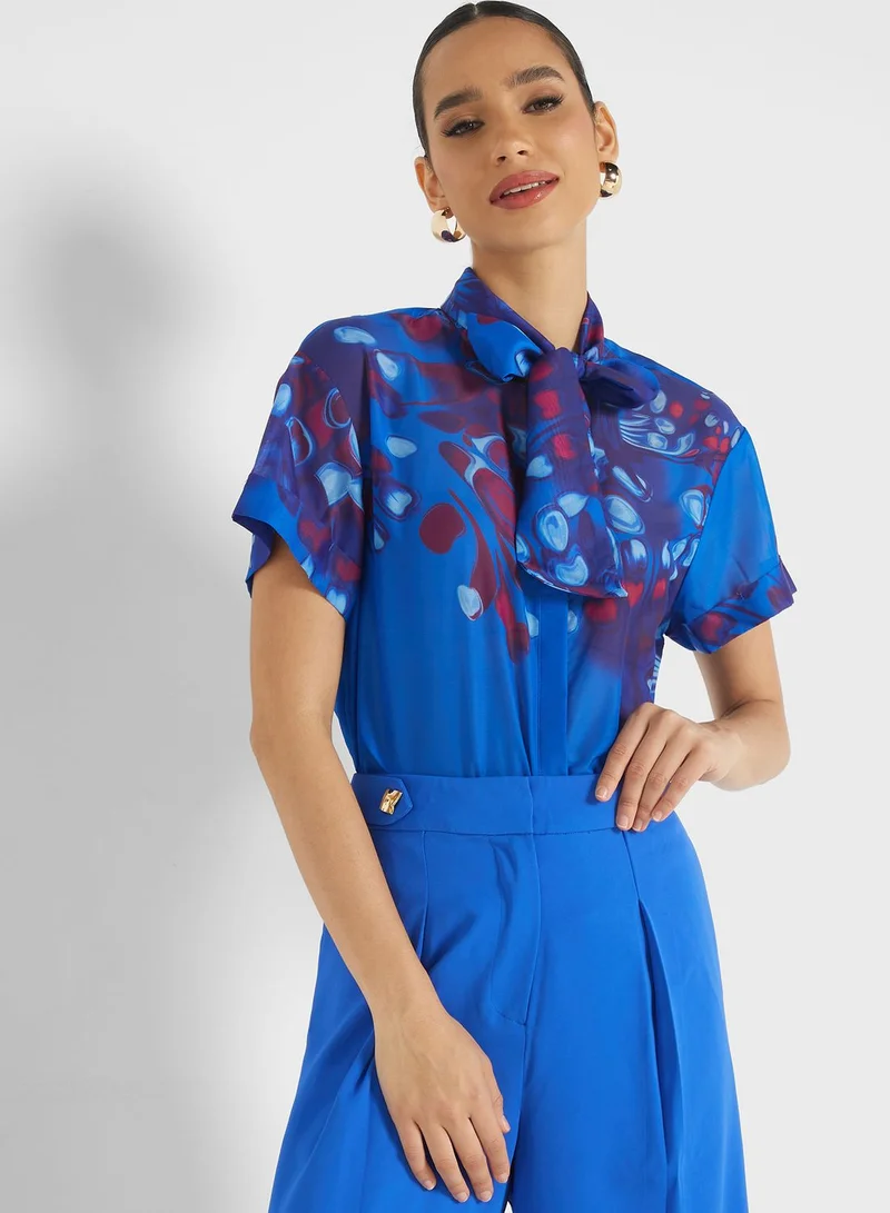 Femi9 Graphic Printed Top