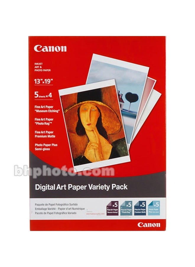 Canon 2BOX -PHOTO PAPER VARIETY PACK A4/10 X 15 5 SHEETS PAPER VP-101  - Image 3