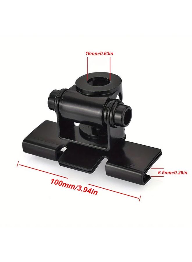 Vehicle Antenna Mount Bracket With 16mm Hole Lip Mount SO239 Female Connector 1 Set - Image 2