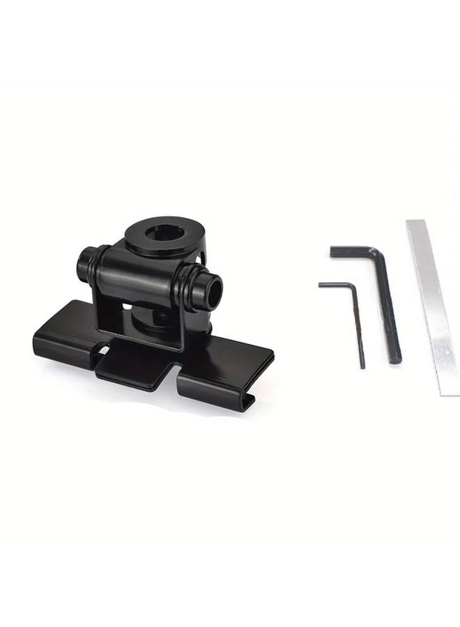 Vehicle Antenna Mount Bracket With 16mm Hole Lip Mount SO239 Female Connector 1 Set - Image 1