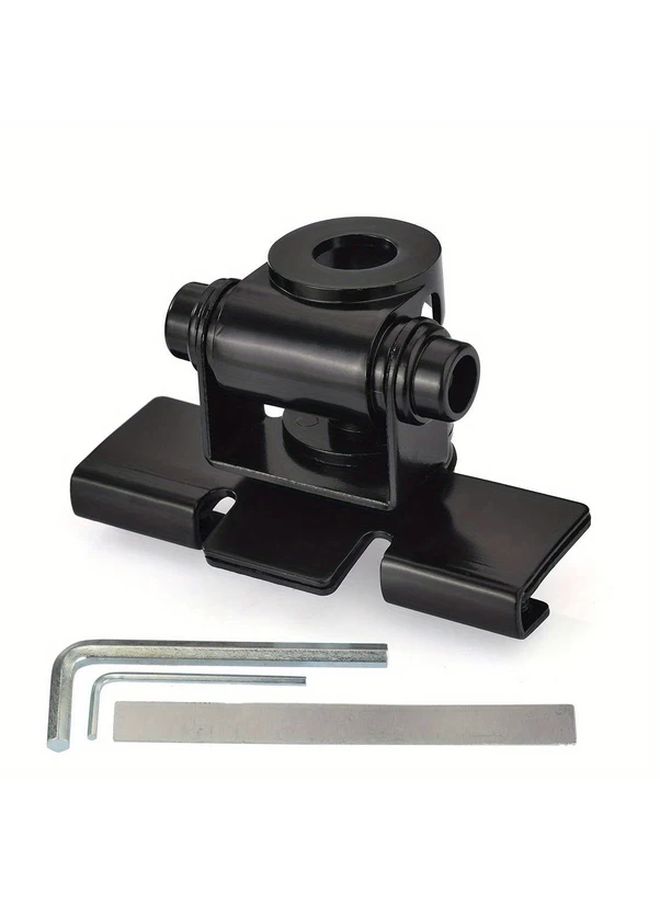 Vehicle Antenna Mount Bracket With 16mm Hole Lip Mount SO239 Female Connector 1 Set - Image 4