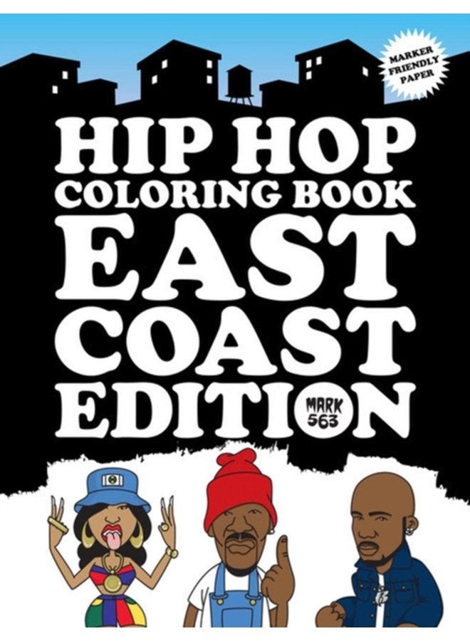 Hip Hop Coloring Book East Coast Edition - Paperback