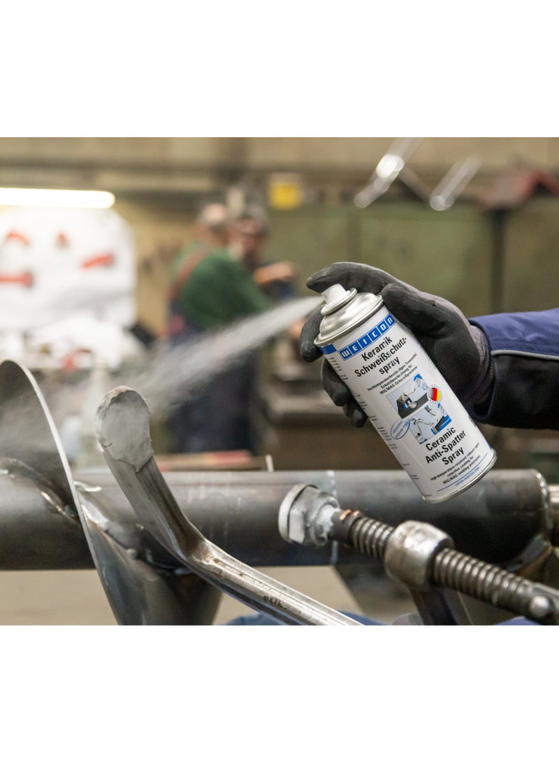 Weicon Ceramic Anti-Spatter Spray 400 ml | Protection Against Burning-in of Welding Spatter | Imparts Ceramic Protective Coating. - Image 4