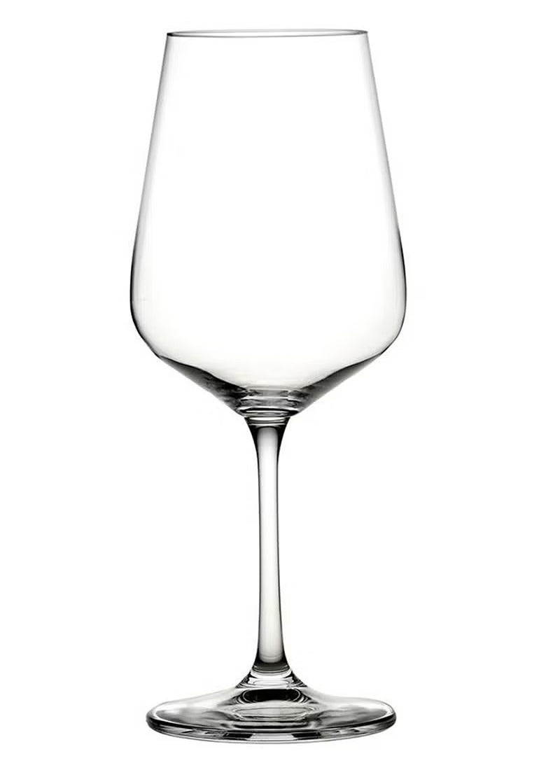 Haidue Red Wine Glasses (Set of 6) Crystal Stemware 435ml(14.72 oz) Elegant Glassware for Celebrations, Anniversaries, and Wine Enthusiast Gift, Dishwasher Safe, Lead-Free, and Durable Glass  - Image 2