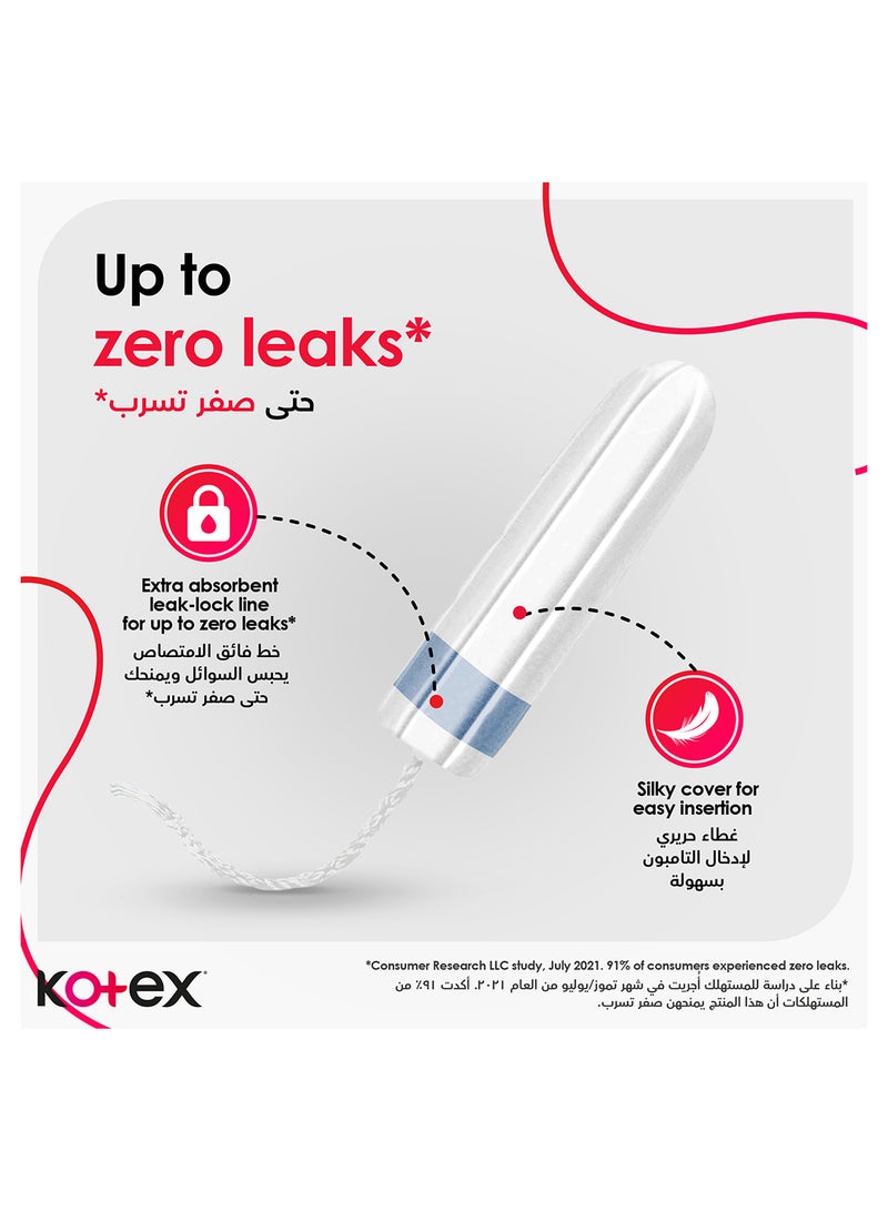 Kotex Silky Cover, Size Mini, 16 Tampons - view 4