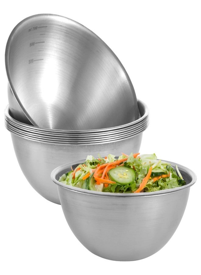 Homaisson 8 PCS Stainless Steel Mixing Bowls, kitchen mixing bowls, Large Mixing Bowls Kitchen Mixing Bowl Nesting Whisking Bowls for Home Kitchen,Baking,Cooking,Serving - Image 1