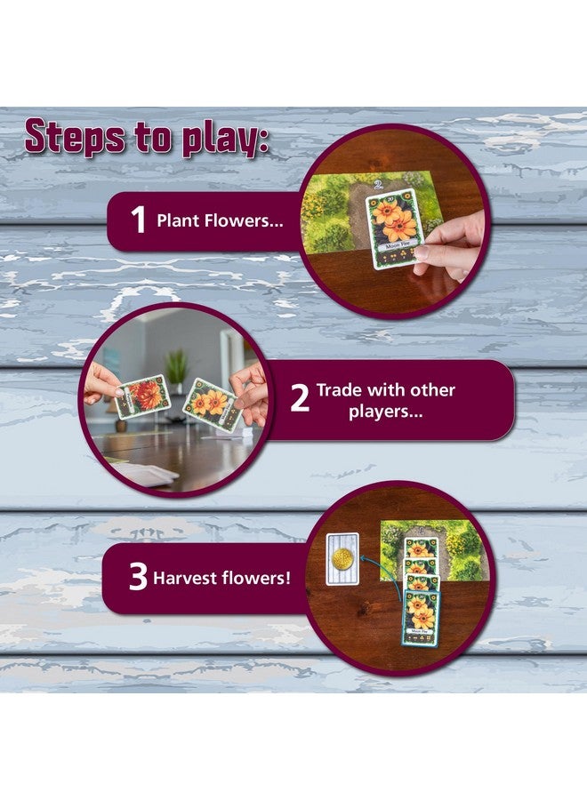 AMIGO Games Bohnanza Dahlia - Trade Your Way to Flowers, Money, and Victory! Plant Dahlias, Trade Blooms, and Sell Flowers to make the Most Money! Perfect for Game Night Ages 10+ - Image 3