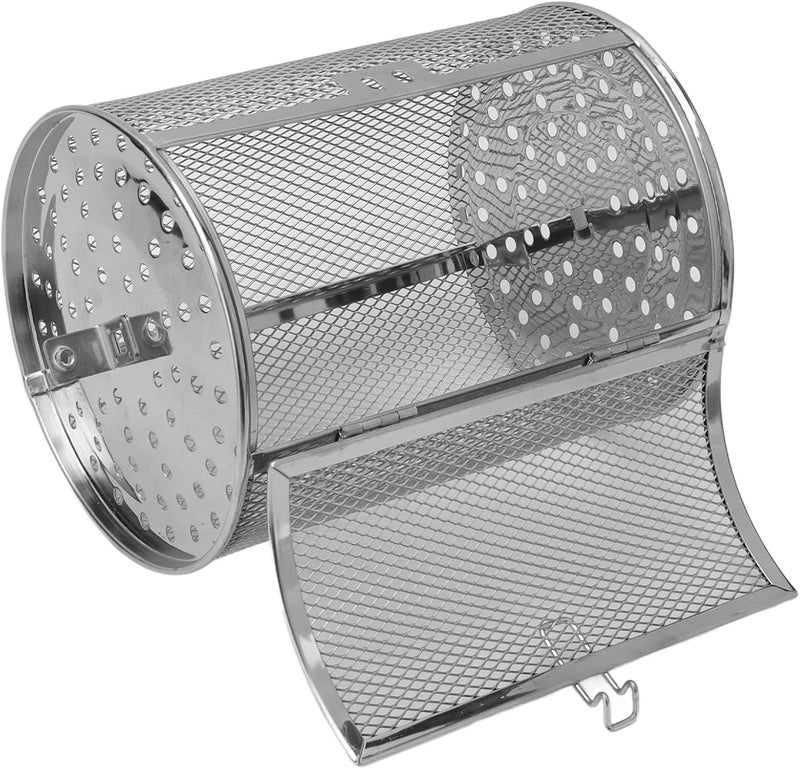 Zopsc Oven Cage, Stainless Steel Rotating Oven Rack, Roast Basket for BBQ Grilling Baking Nuts - Image 2