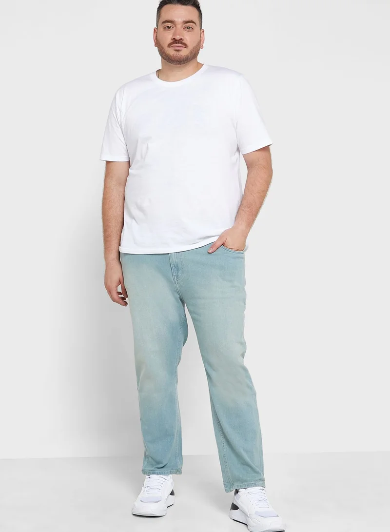 Seventy Five Tapered Fit 5 Pocket Jean