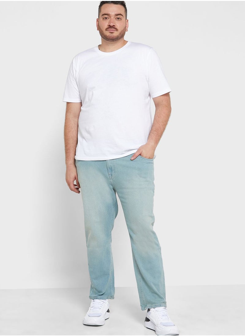 Tapered Fit 5 Pocket Jean