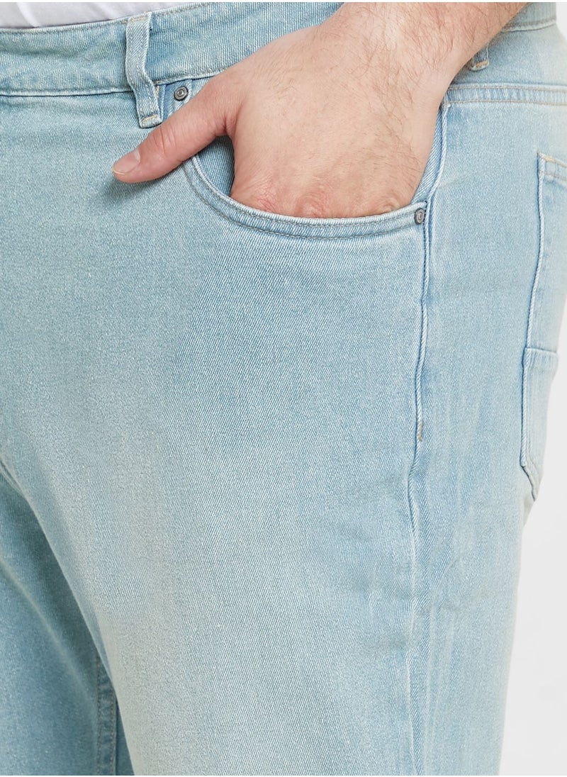 Tapered Fit 5 Pocket Jean