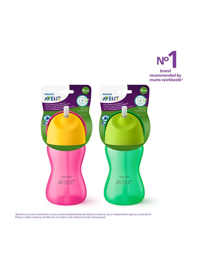 Philips Avent Straw Cup 10Oz Single Mixed Bo | No.1 Brand Recommended By Moms Worldwide - Image 1