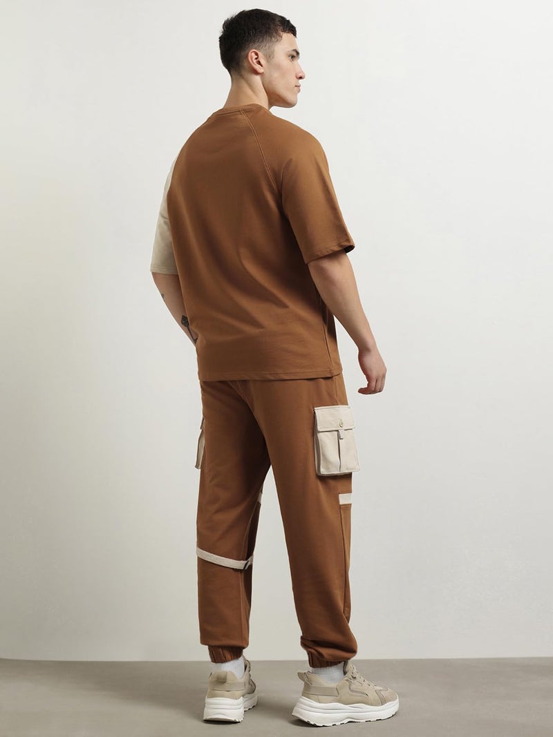 NOBERO Cotton Blend Striped Co-Ord Set for Men - Image 4