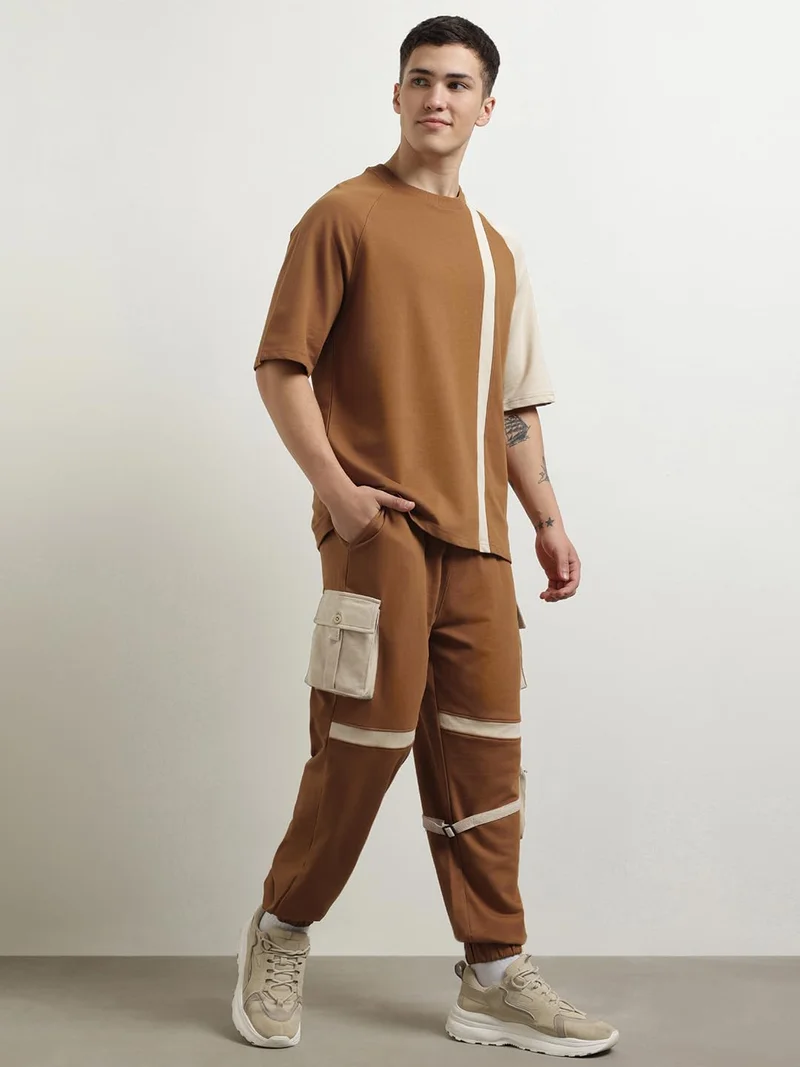 NOBERO  Cotton Blend Striped Co-Ord Set for Men for Men | Best Price UAE
