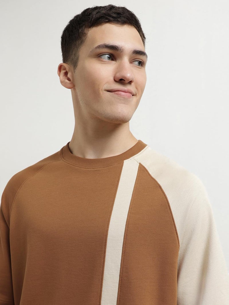 NOBERO Cotton Blend Striped Co-Ord Set for Men - Image 5