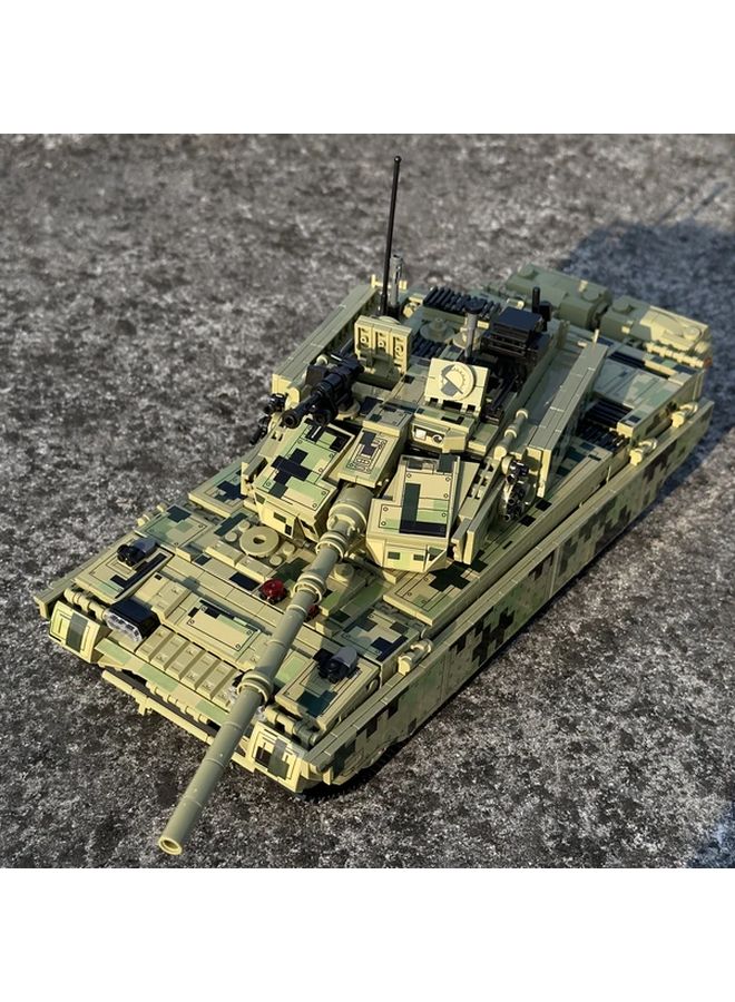 Large 99A Main Battle Tank Building Blocks Set Model NO 3 1058 PCS High Difficulty DIY Military Model Kit - Image 2