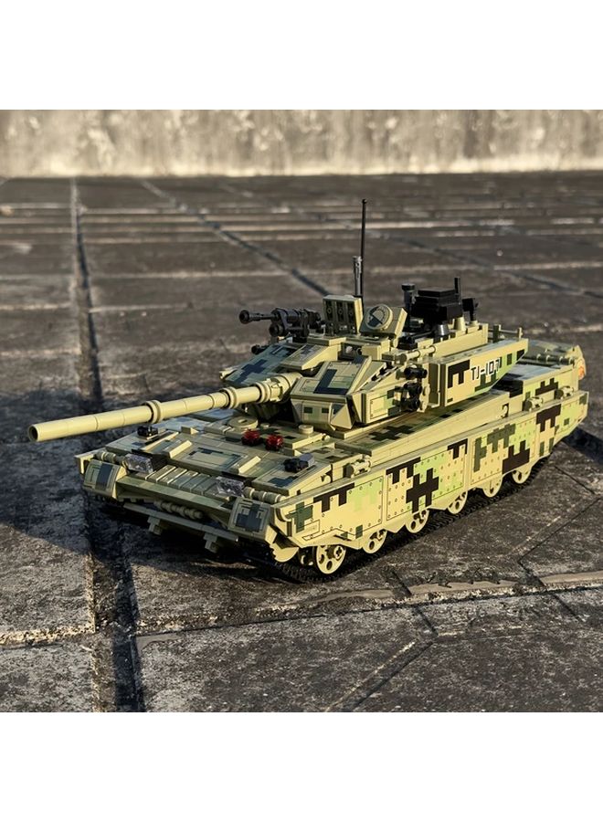 Large 99A Main Battle Tank Building Blocks Set Model NO 3 1058 PCS High Difficulty DIY Military Model Kit - Image 3