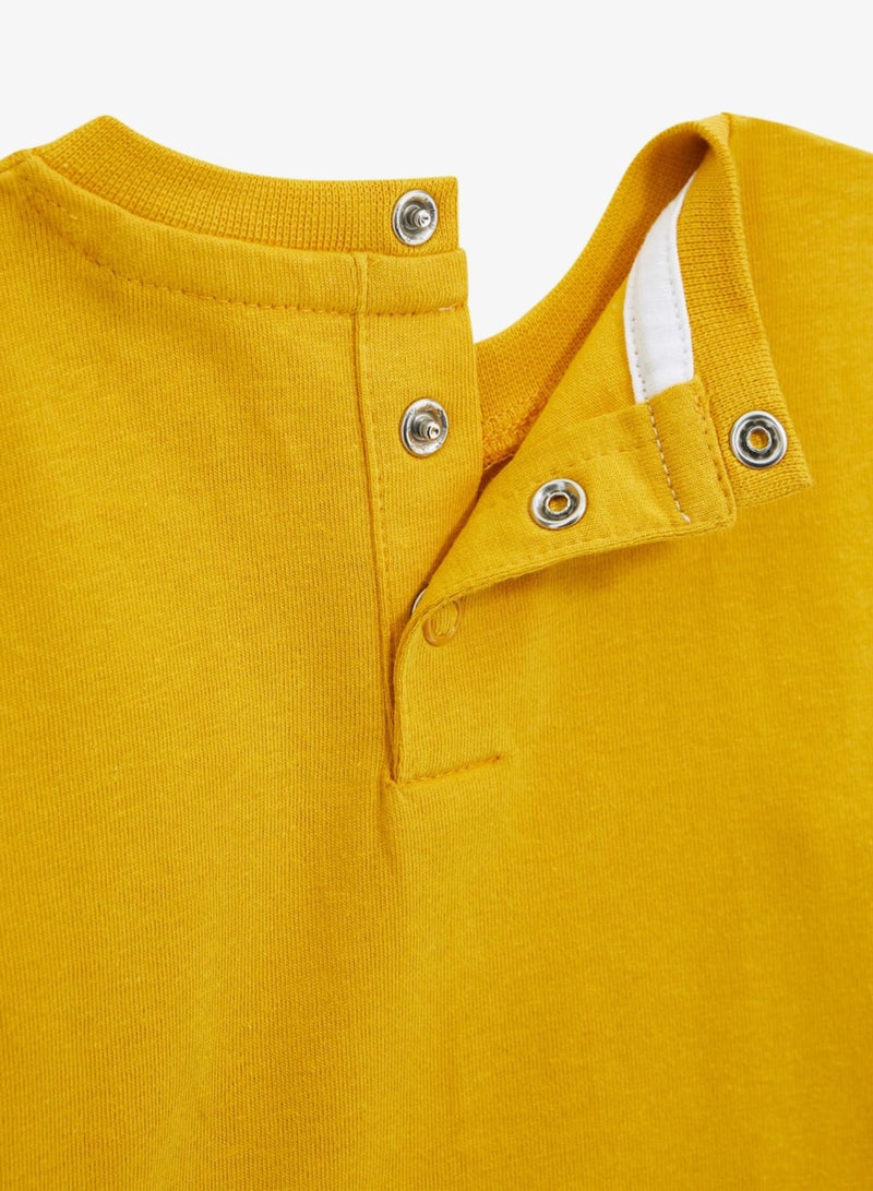 GUESS Kids Slogan Crew neck T-Shirt - Image 3