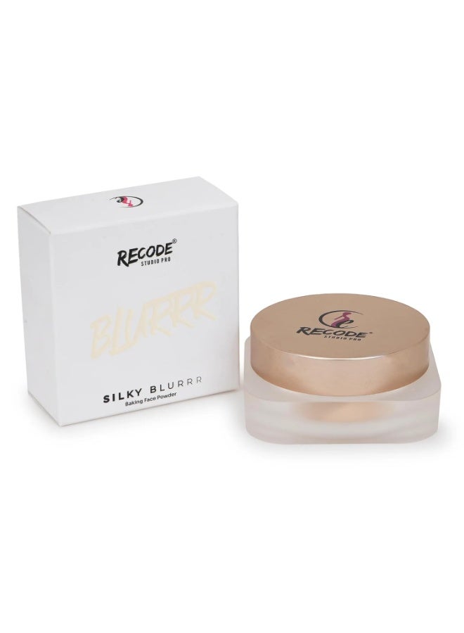 إعادة ترميز بودرة تثبيت "سيلكي بلور" (Silky Blurrr) من ريكود (Recode) - درجة 01 (شفافة) - 12 جم - Image 3