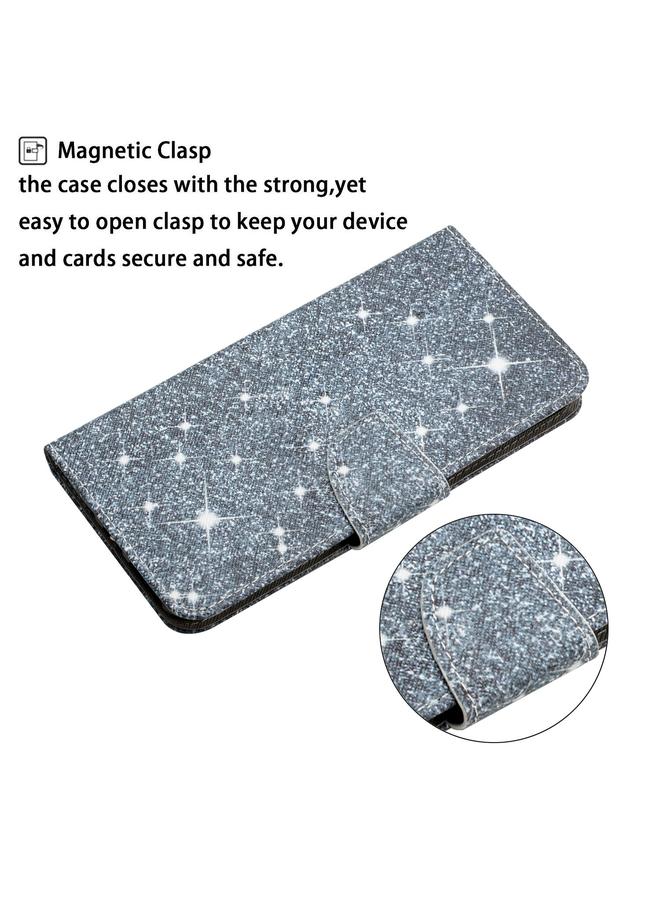 اس-توب جراب لهاتف Samsung Galaxy A20s، جراب جلدي أفقي قابل للطي بنمط مرسوم مع حامل وفتحة بطاقة ومحفظة - Image 4