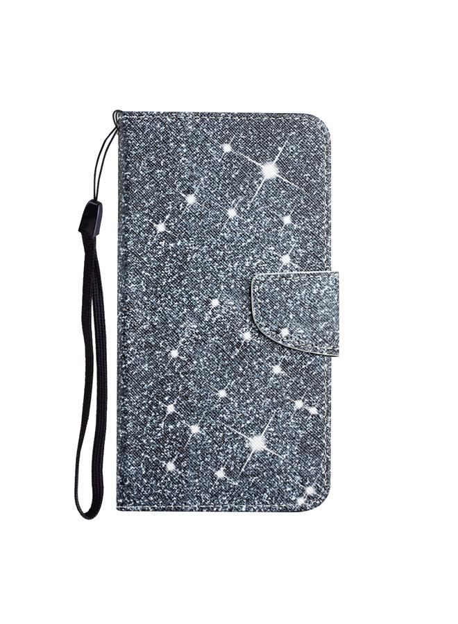 اس-توب جراب لهاتف Samsung Galaxy A20s، جراب جلدي أفقي قابل للطي بنمط مرسوم مع حامل وفتحة بطاقة ومحفظة - Image 2