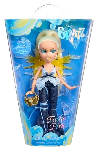 Bratz Fashion Pixiez Cloe Collectible Fantasy Doll with Real Fashions and Accessories - Image 1