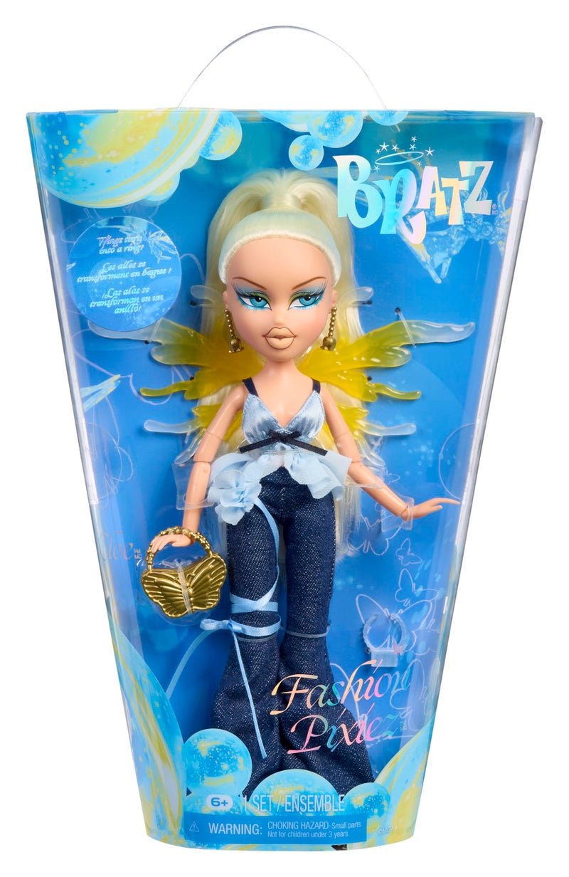 Bratz Fashion Pixiez Cloe Collectible Fantasy Doll with Real Fashions and Accessories - Image 2