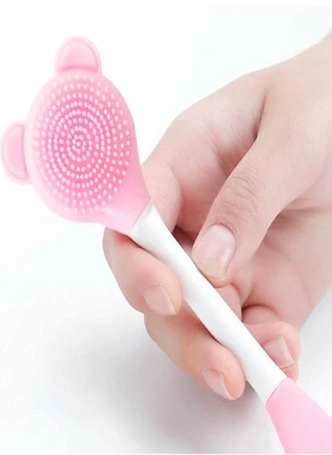 Generic - 2 in 1 Soft Silicone Face Cleansing Brush - Image 1