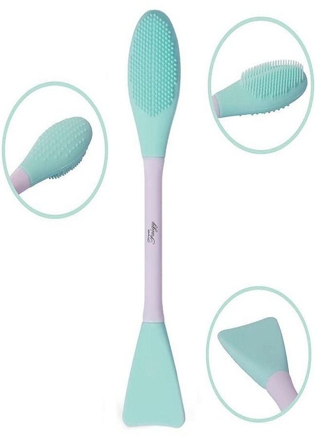 Generic - 2 in 1 Soft Silicone Face Cleansing Brush - Image 1
