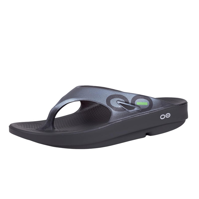 OOFOS OOriginal Sport Recovery Sandal, Graphite - Womenâ€™s Size 7, Menâ€™s Size 5