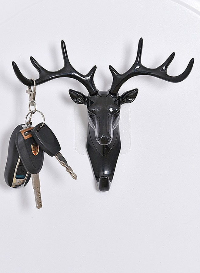 علّاقة بتصميم مبتكر لديكور المنزل على شكل قرون الوعل أسود 18.5x16Ø³Ù†ØªÙŠÙ…ØªØ± - Image 4