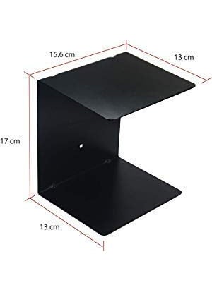Life Time LIFE TIME Heavy Duty Metal Wall Mounted Book Shelves for Study Room, Living Room and Bedrooms (2 Pcs)  - Image 2