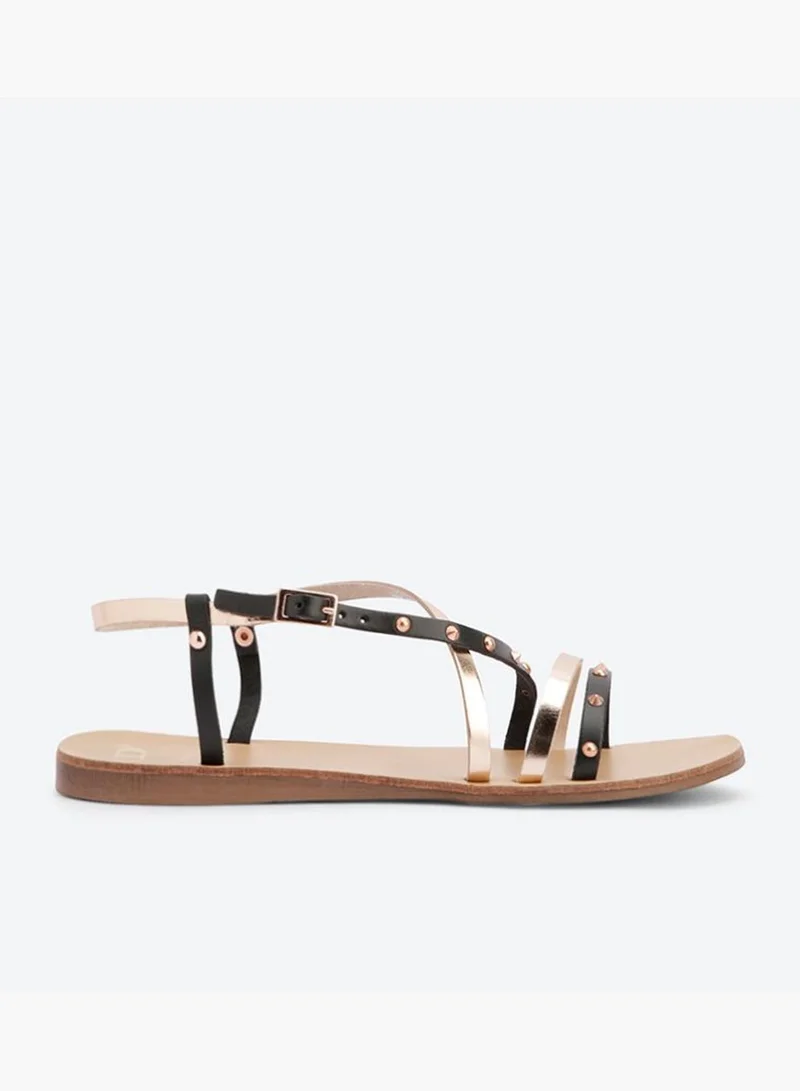 Dune LONDON Larsen Di Thin Strappy Sandals - Black 00795007200