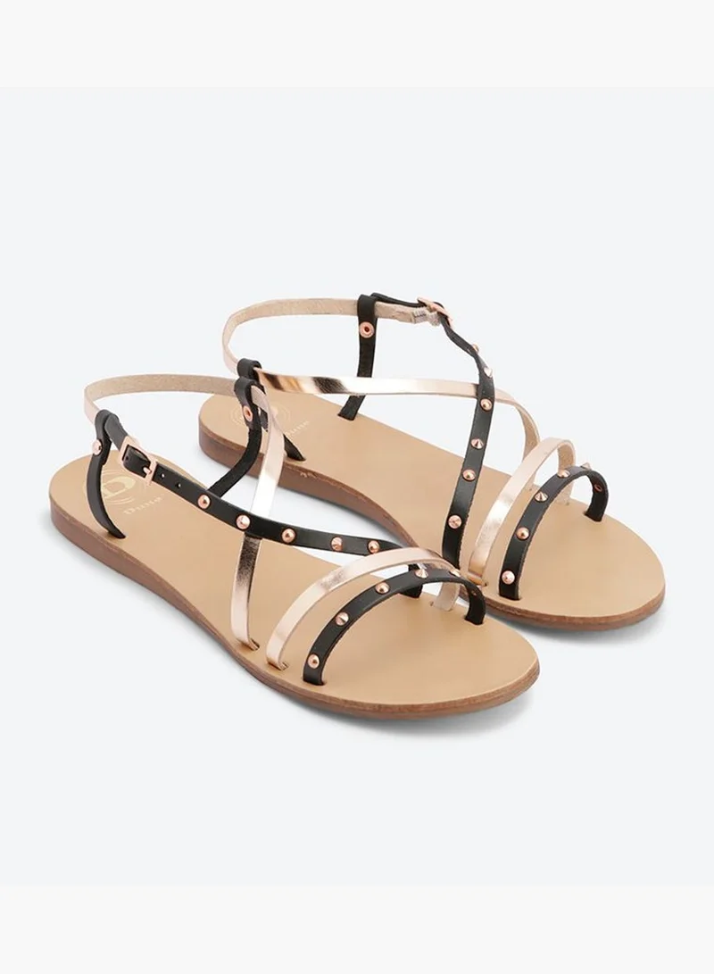 Dune LONDON Larsen Di Thin Strappy Sandals - Black 00795007200
