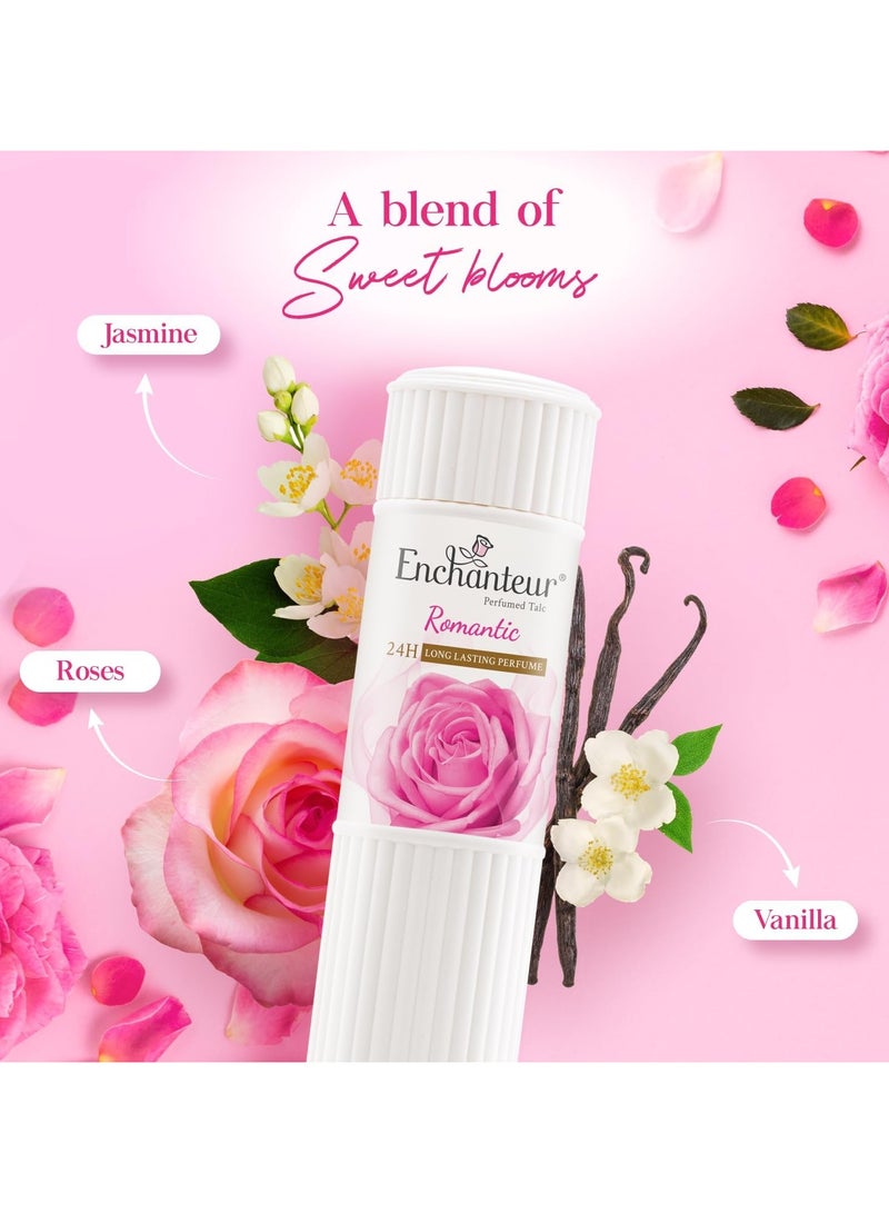 انشانتر قطعتين من بودرة التلك المعطرة الرومانسية 125 جرام - Image 4